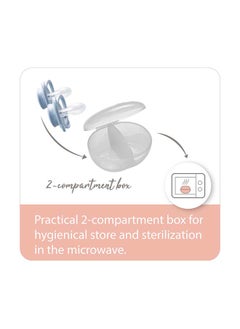 nip My Butterfly Soother With Sterilizer Box, Extra Flat Silicone Teat, Breastfeeding Friendly And Orthodontic, Grey, Size 2, Pack Of 2  - Image 5