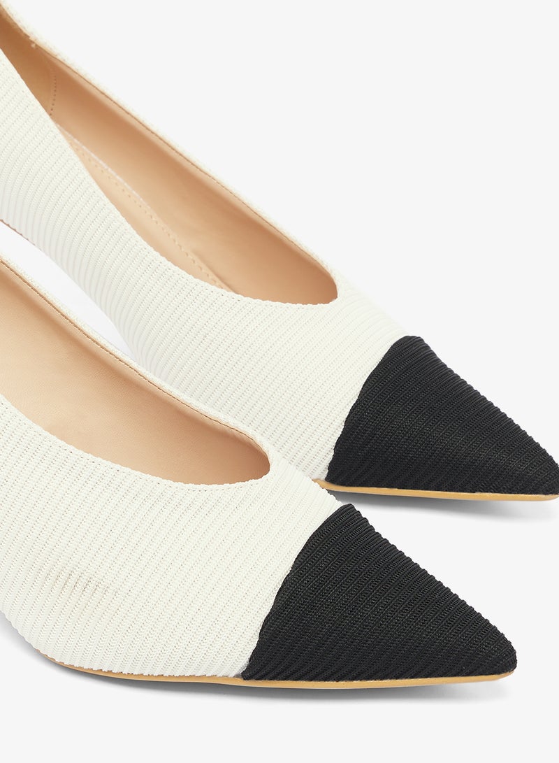 ايلا حذاء بكعب متوسط مدبب - Image 4