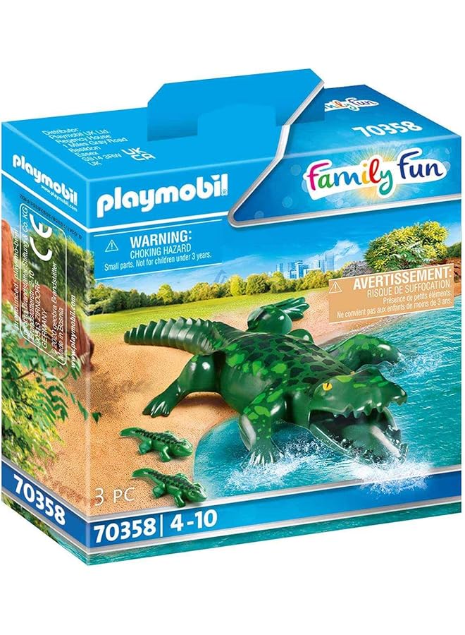 بلاي موبيل التمساح مع الأطفال - Image 1