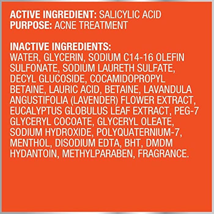 Bioré Biore Blemish Fighting Ice Cleanser Face Wash with Salicylic Acid, Clears and Helps Prevent Acne Breakouts, Cools & Refreshes Skin, Oil Free, 6.77 Oz - Image 4