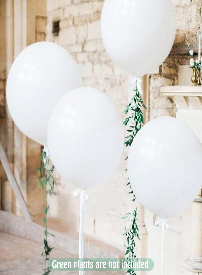kockuu 15pcs Latex Big Balloons 24 Inch White Large Balloon Giant Heavy Duty Balloon for Wedding Baby Shower Birthday Party New Year's Day Decorations - Image 2