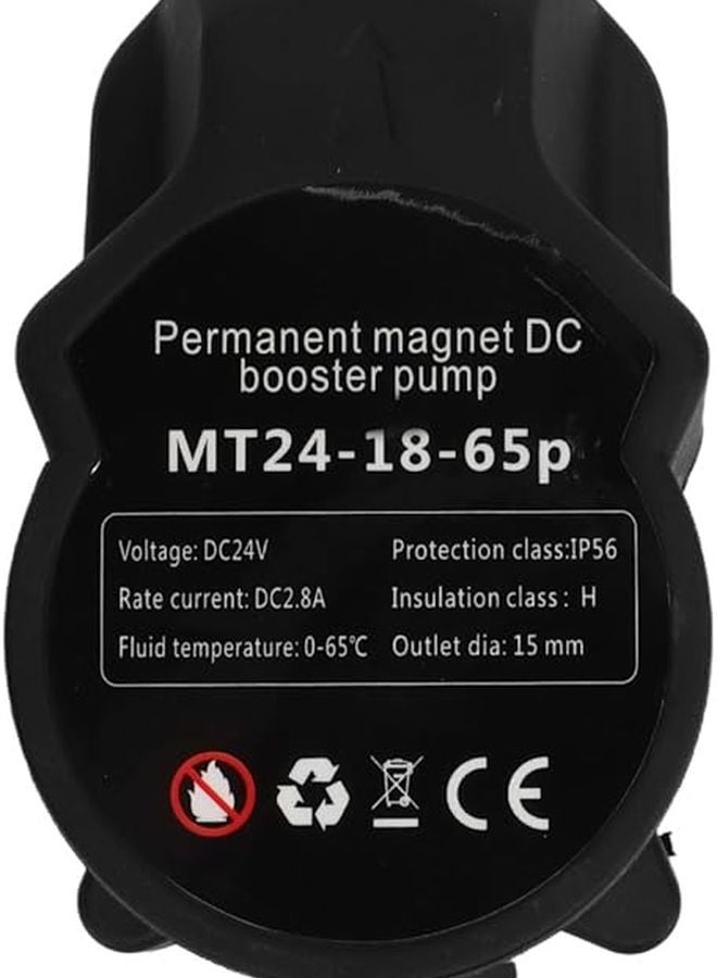 مضخة تعزيز ضغط المياه من النحاس ABS برأس 18 مترًا ومعدل تدفق 15 لتر/دقيقة مع مستشعر تلقائي ومقاومة للماء IP56 - Image 5