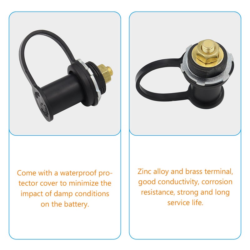 Battery Charger Post 250A Car Battery Jumper Connector 20MM Remote Jumper Battery Post - Image 5