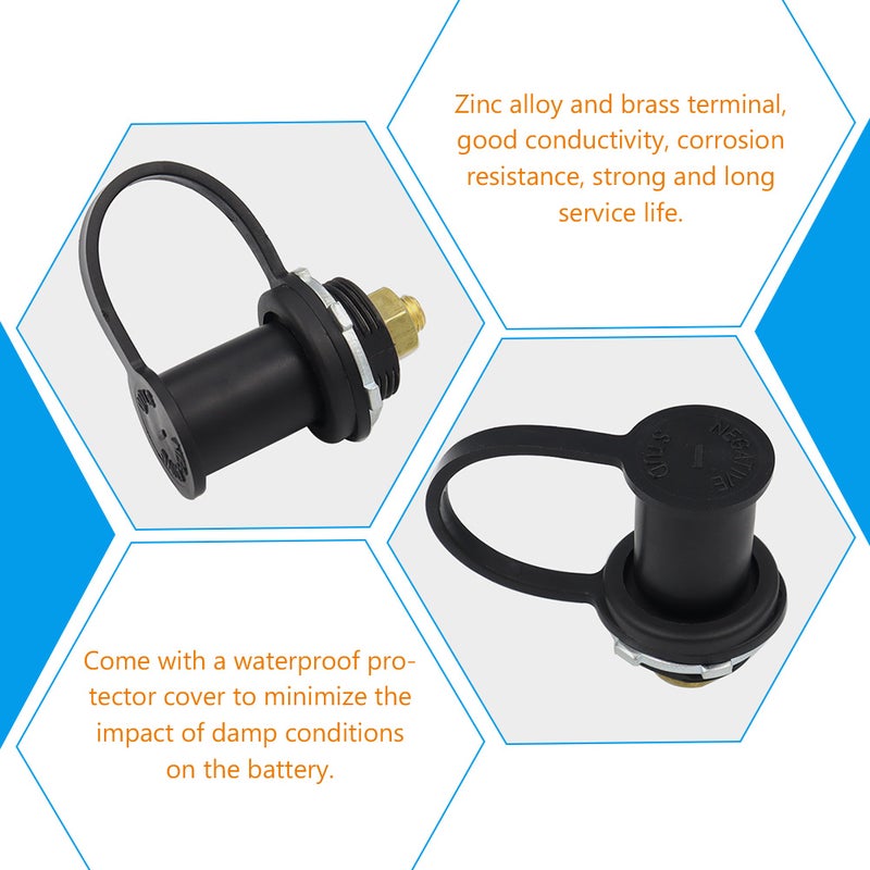 Battery Charger Post 250A Car Battery Jumper Connector 20MM Remote Jumper Battery Post - Image 4