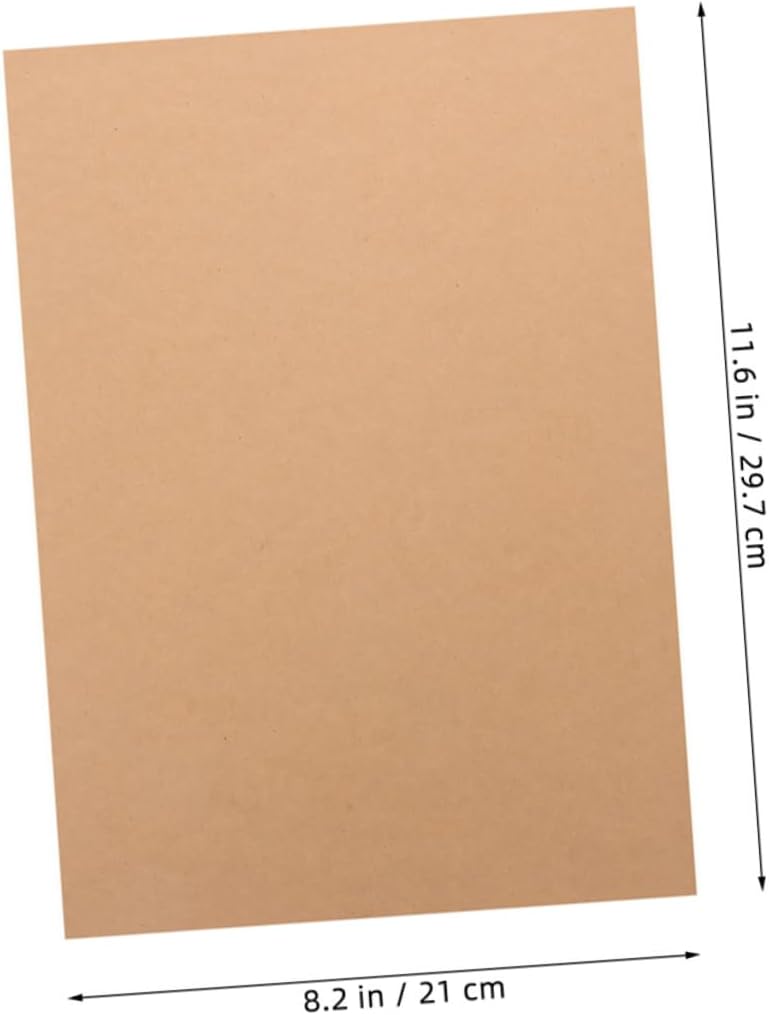 Homoyoyo 50Pcs Cardstock Paper Sheets Thick Paper for DIY Craft Projects Invitations - Image 2