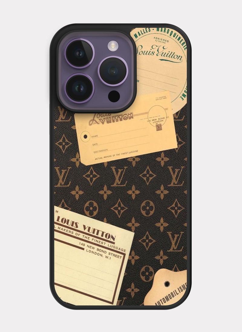 PXLAAT iPhone 14 Pro case cover Louis Vuitton - Image 1