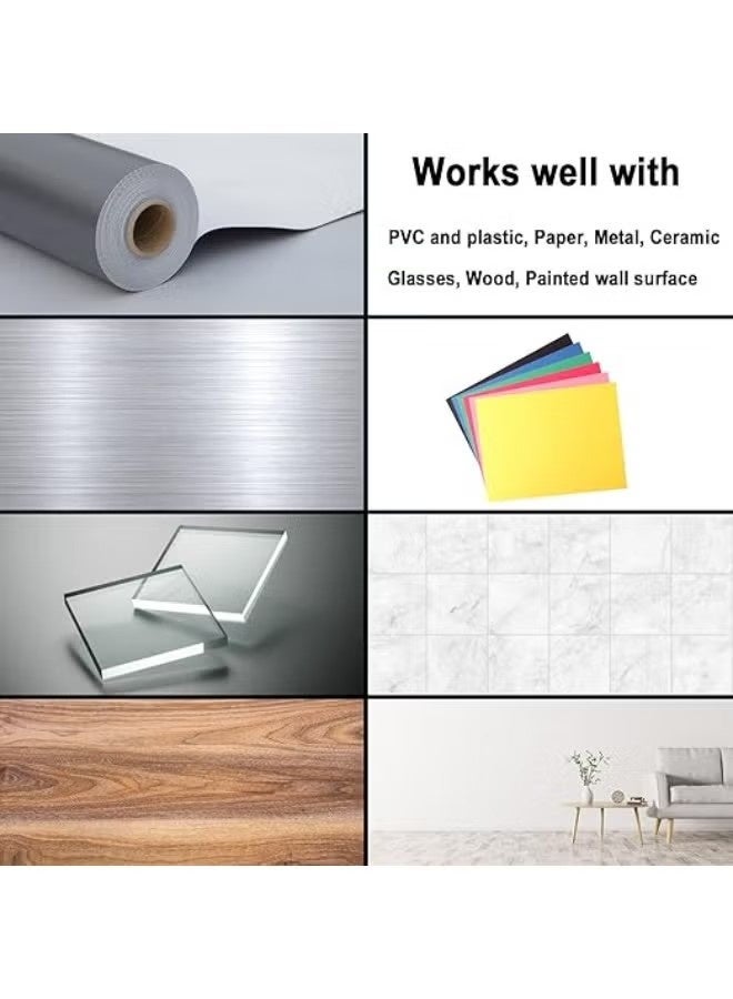 ثري ام شريط لاصق مزدوج الجوانب 10 مم × 3 أمتار، شريط تثبيت شديد التحمل، شرائط لاصقة قابلة للإزالة من إسفنج البولي إيثيلين، شريط لاصق قوي مقاوم للماء لا يسبب أي ضرر للطلاء أو الجدران أو تعليق الصور أو الملصقات - Image 5