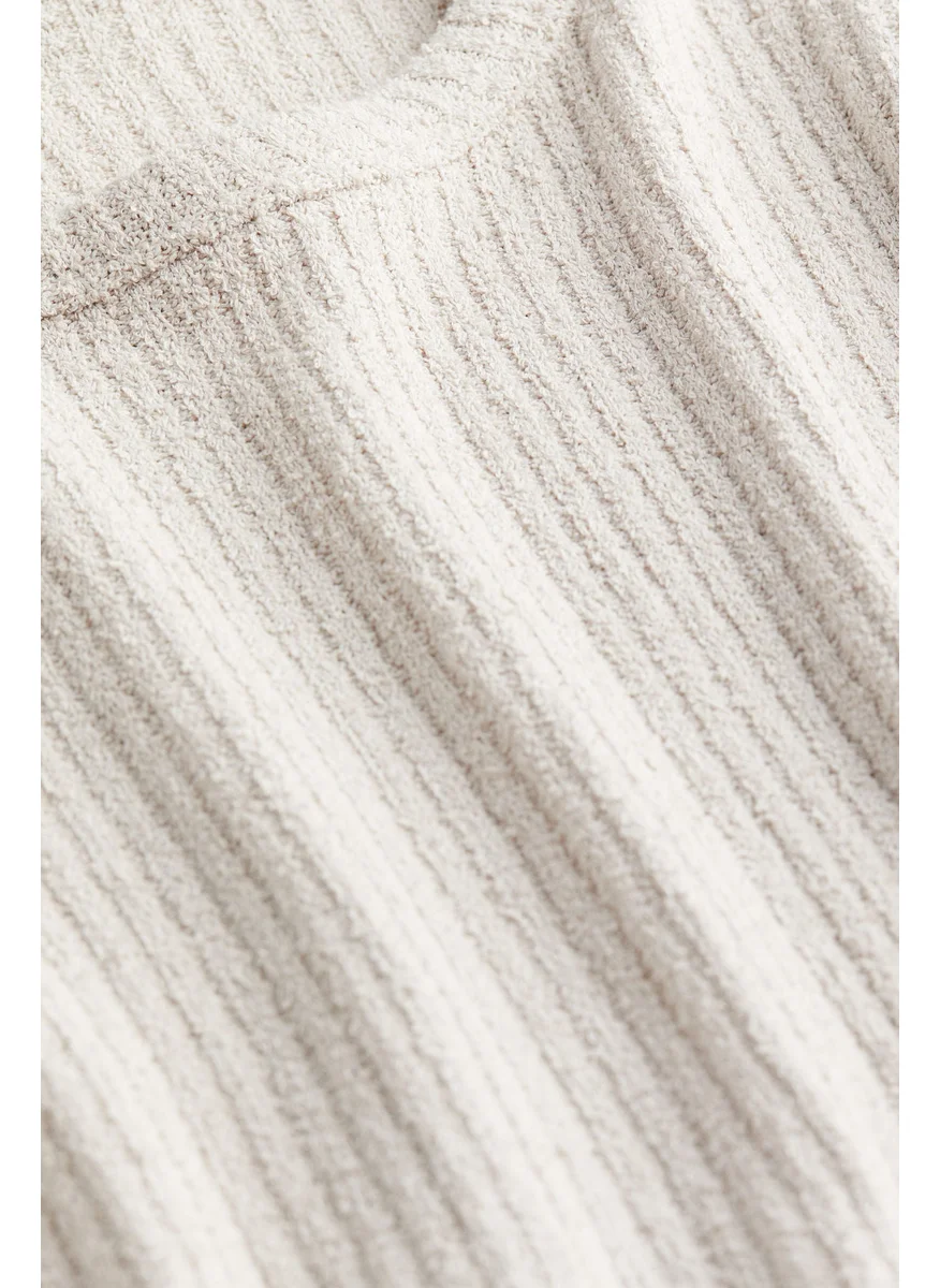 H&M Regular Fit Textured Jersey Top