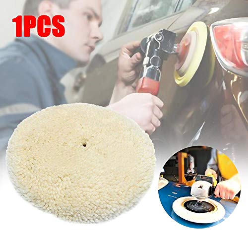 MLD 7 Inch 180mm Soft Wool Clean Polishing Buffing Bonnet Pad for Car,Bike Etc - Image 2