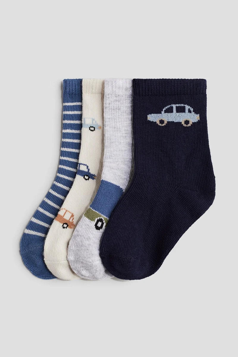 H&M 4-Pack Socks
