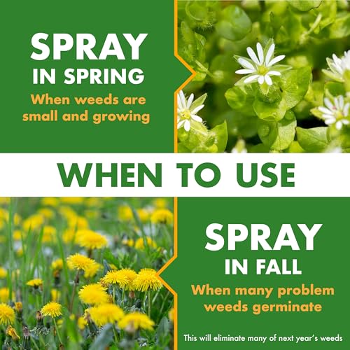 Spectracide Large Plot Weed Stop for Lawns Concentrate, 1 Gallon, Kills More Than 200 Types of Weeds as Listed - Image 3