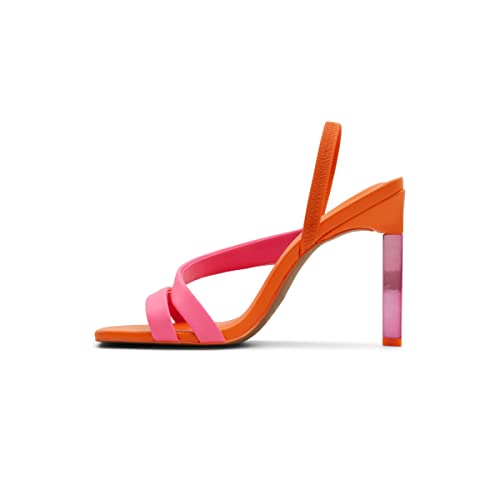CALL IT SPRING صندل كعب نسائي من كول إت سبرينغ، وردي زاهي، 6.5 - Image 1