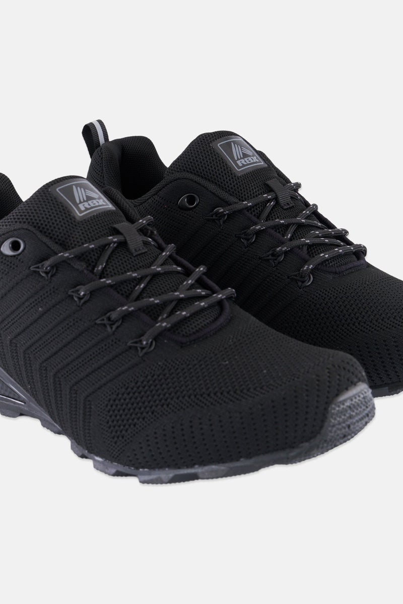 RBX Men Lace Up Outdoor Shoes, Black - Image 3