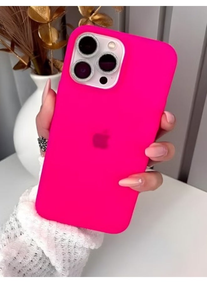 جراب موبايل للحماية لهاتف iPhone 16 Pro Max – وردي - Image 2