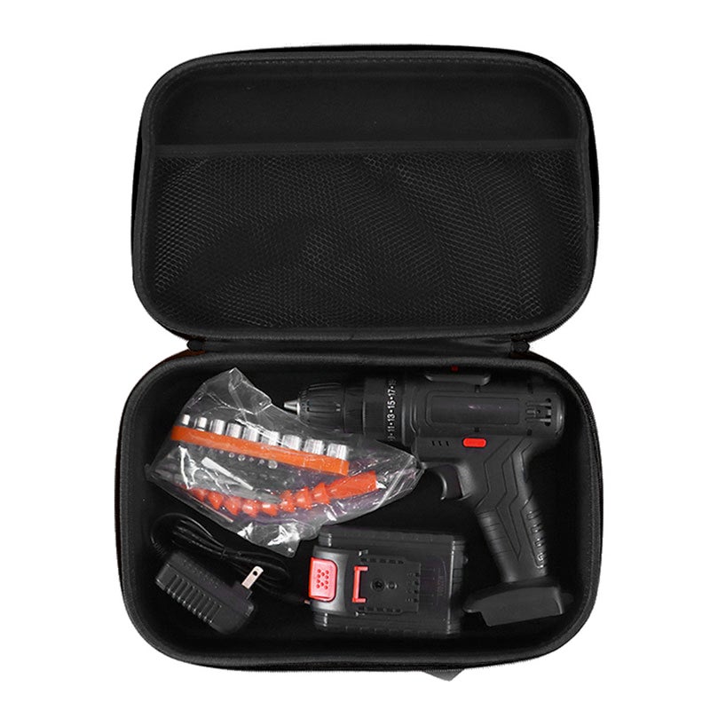 Oxford Cloth Tool Bag Portable Tool Storage Box with Handle Tool Zipper Pouch Large Capacity for Electric Grinder Drill Pliers Wrench Screwdriver - Image 3