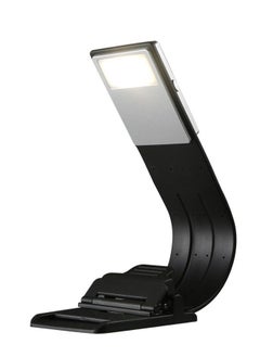 Necomi Book Reading Light with Clip, USB Rechargeable Foldable Table Lamp For Reading Desk Lamp 3 Color Night Light Lamp For Travel, School, Business Trip  - Image 2
