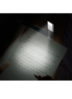 Necomi Book Reading Light with Clip, USB Rechargeable Foldable Table Lamp For Reading Desk Lamp 3 Color Night Light Lamp For Travel, School, Business Trip  - Image 5