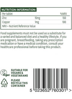 Natures Aid Zinc Picolinate 30 Tablets  - Image 5
