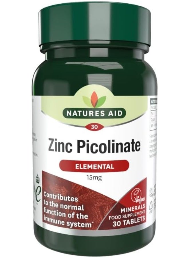 Zinc Picolinate 30 Tablets - pzsku/ZF3166227F0DE0D753B33Z/45/_/1726821356/eea885fb-a60d-44fc-b512-b38d8c3ada48