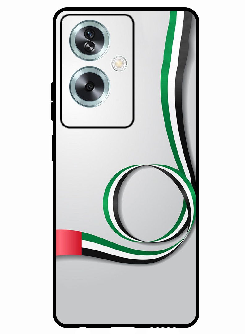 Theodor Protective Case Anti Scratch Shock Proof Bumper Cover For Oppo A79 5G Uae Flag - Image 1