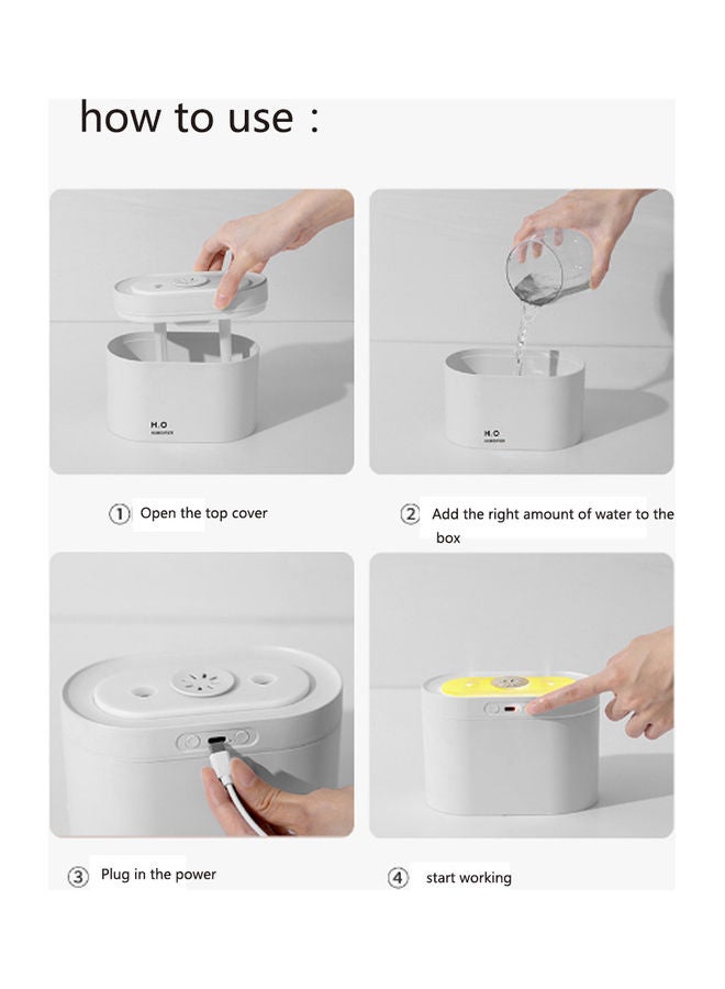 Arabest Double Spray Humidifier PSWZ272 Pink - Image 3