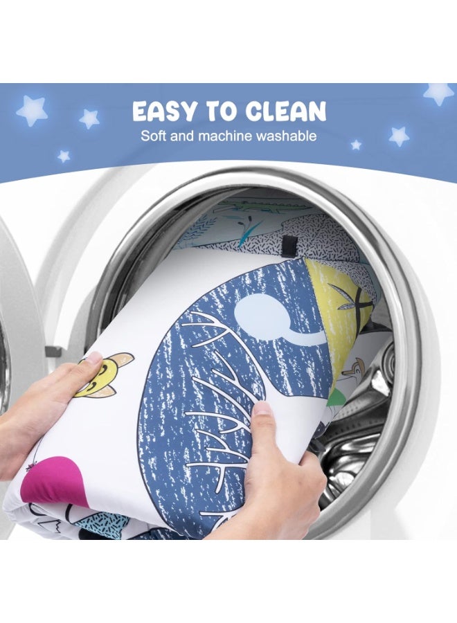 4basix Baby Play Gym Mat  Soft Tummy Time Activity Mat for Infants, Includes Hanging Toys - Image 3