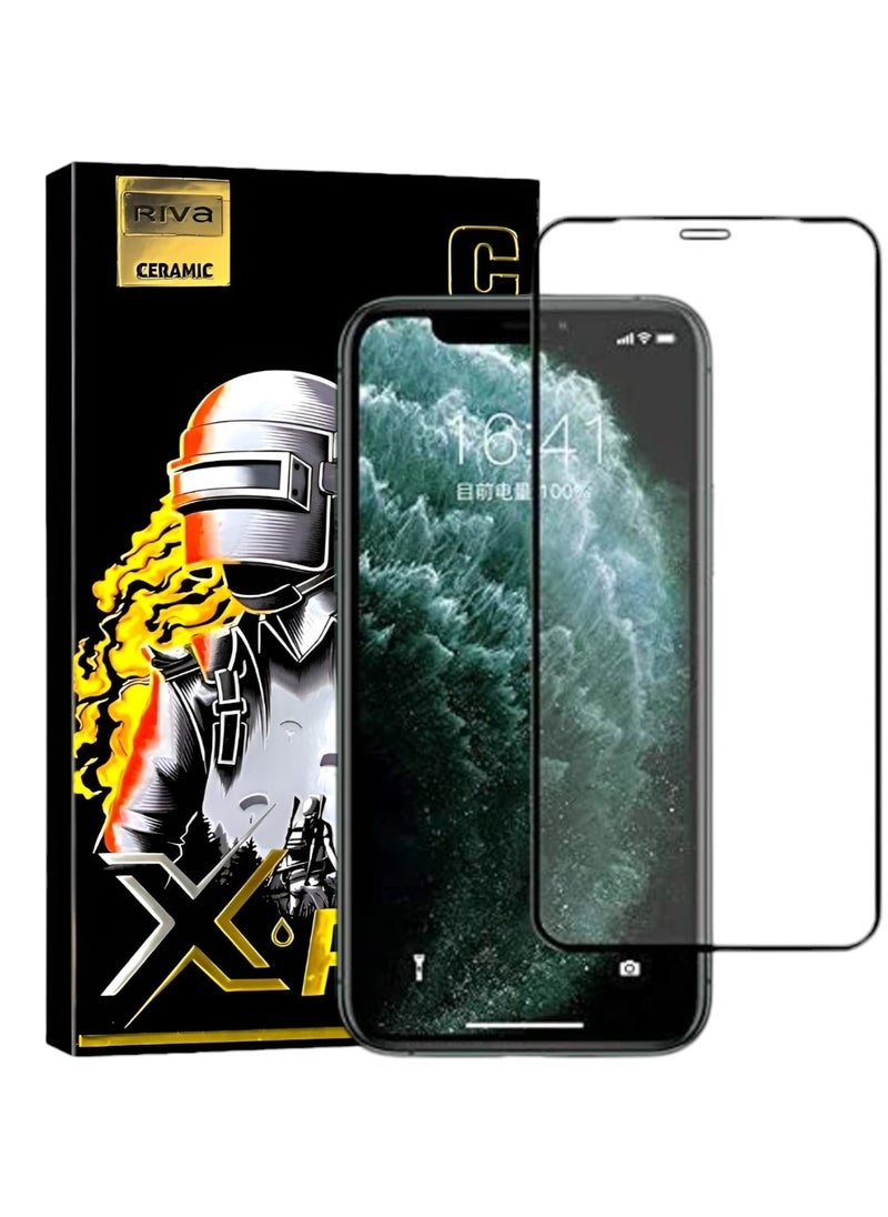 Riva - Ceramic Nano screen protector, anti-break and scratch, with high definition UHD for iPhone  11 Pro And (X/11 Pro) from Riva, maximum protection for the screen from scratches and breakage. - Image 1