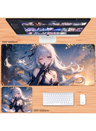 No Overlock Honkai Impact 3 Mouse Pad Extra Large Animation Kiana Dem Lisa Alicia Two-Dimensional Notebook-Color:60x30cm Thickness 3mm-Pattern:Rhythm Of The Realm 2 - pzsku/ZF31689E5CFCE87C30627Z/45/1745308161/dfaf6c8d-a5b5-4465-a740-2893c3e106b7