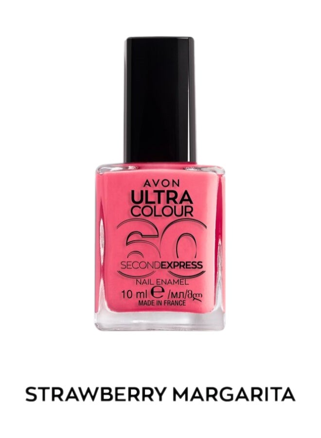 Avon Ultra Colour Nail Enamel - Strawberry Margaritta 10ml - Image 1