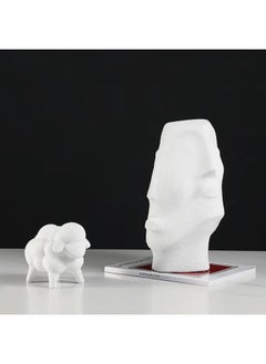ebarza Four-Faced Ceramic Sculpture  - Image 3