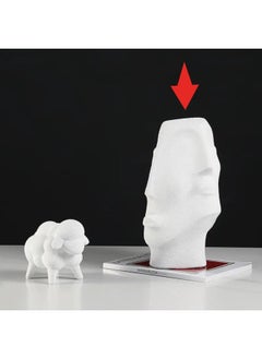 ebarza Four-Faced Ceramic Sculpture  - Image 4