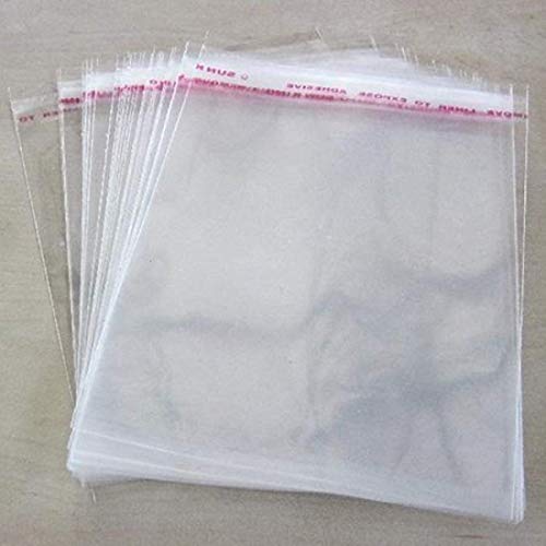 Securement Plastic Transparent Poly Bags For Packing Saree Cloth Sealable | Used For Saree Packing, Shirts Packing,Bopp Poly Bags Self Adhesive (50, 12x16) - Image 3