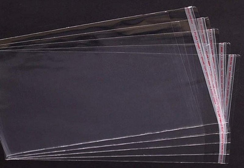 Securement Plastic Transparent Poly Bags For Packing Saree Cloth Sealable | Used For Saree Packing, Shirts Packing,Bopp Poly Bags Self Adhesive (50, 12x16) - Image 4