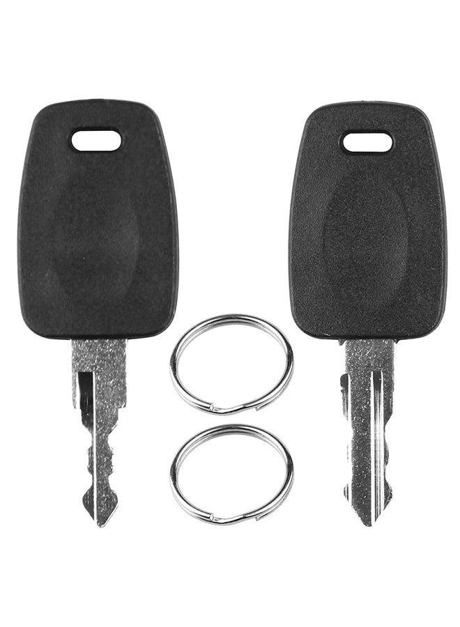 بشكل مختصر (حزمة من 2 قطع) مفاتيح قفل الأمتعة TSA007 TSA002 لمقالات الأمتعة والحقائب والصناديق الجمركية، مفتاح TSA 002 TSA 007 من T Tersely متوافق مع قفليات كلمة المرور الخاصة بالأمتعة والحقائب - Image 1