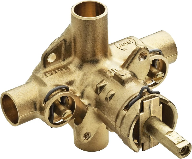 MOEN Moen Commercial PosiTemp Pressure Balancing Shower Valve with Stops 12Inch Sweat CC Connections and 14 Turn Stops 8371HD - Image 1