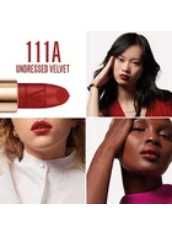 فالنتينو أحمر الشفاه "فالنتينو روسو" بلمسة مطفية جذابة - درجة 111A Undressed Velvet - Image 2
