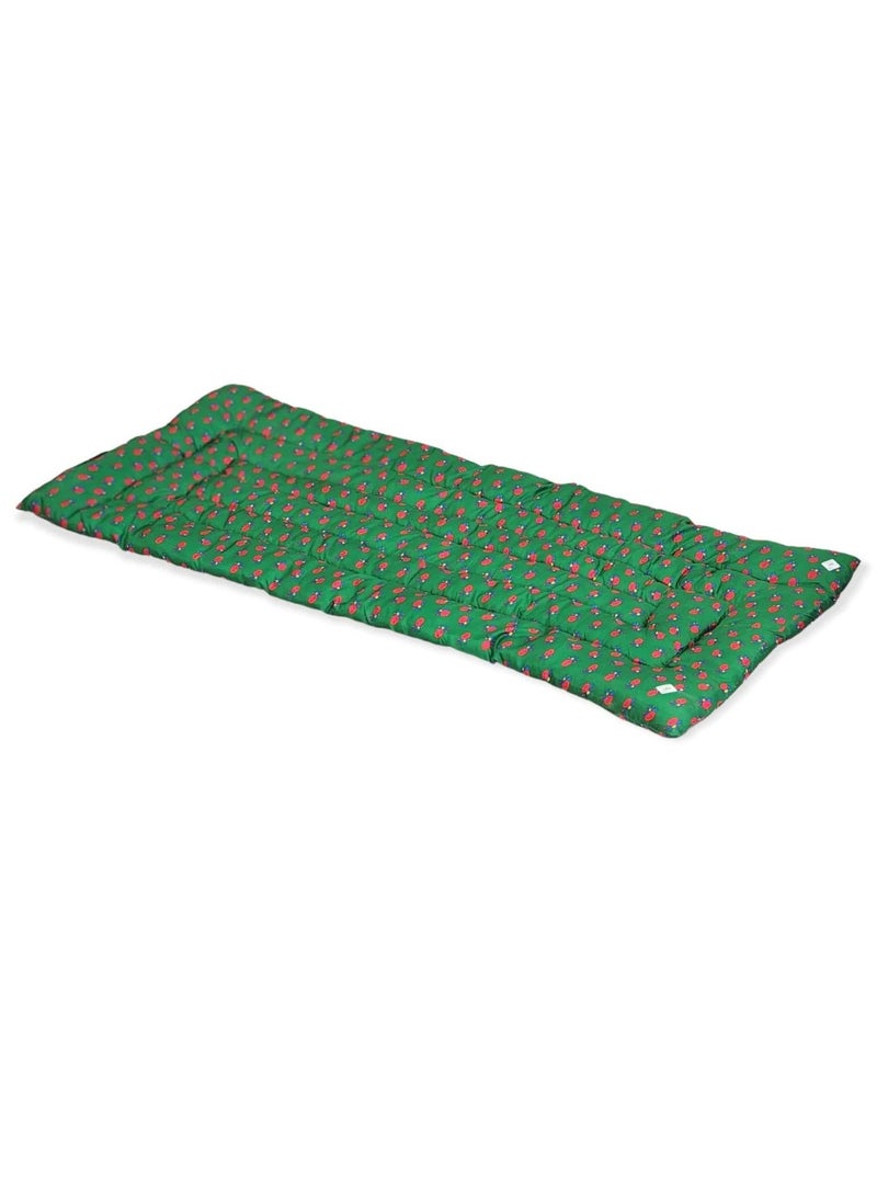 Shalki Cotton Sleeping Mat For Camps And Rest Houses, Soft To The Touch, Made Of High-Quality Materials, Natural Cotton Mat For One Person, Size 190*90*6 Cm  - Image 1