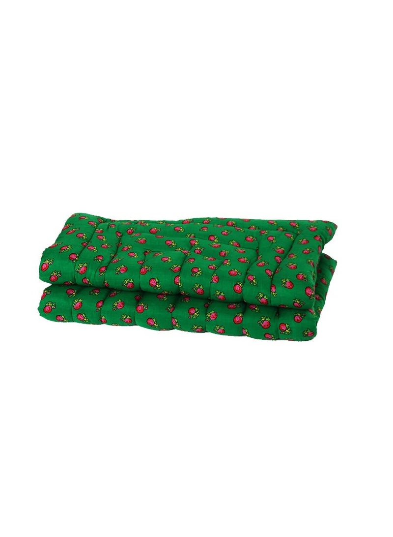 Shalki Cotton Sleeping Mat For Camps And Rest Houses, Soft To The Touch, Made Of High-Quality Materials, Natural Cotton Mat For One Person, Size 190*90*6 Cm  - Image 2