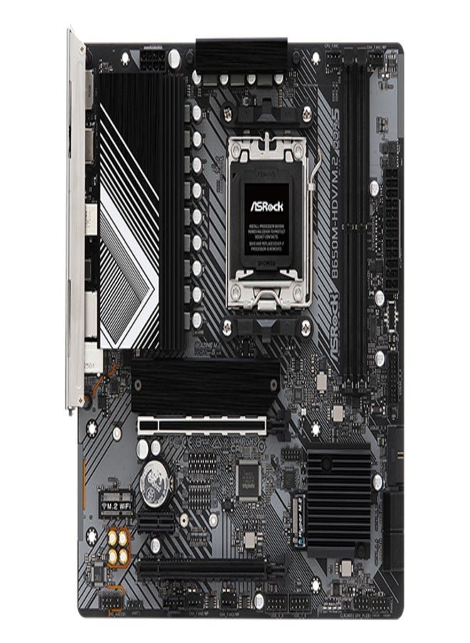 ASRock - AsRock B650M-HDV/M.2 DDR5 Motherboard Supports AMD Socket AM5 Ryzen™ 8000 and 7000 Series Processors - Image 1