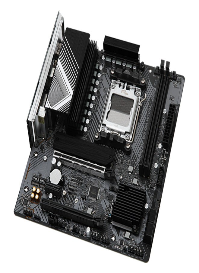 ASRock - AsRock B650M-HDV/M.2 DDR5 Motherboard Supports AMD Socket AM5 Ryzen™ 8000 and 7000 Series Processors - Image 1