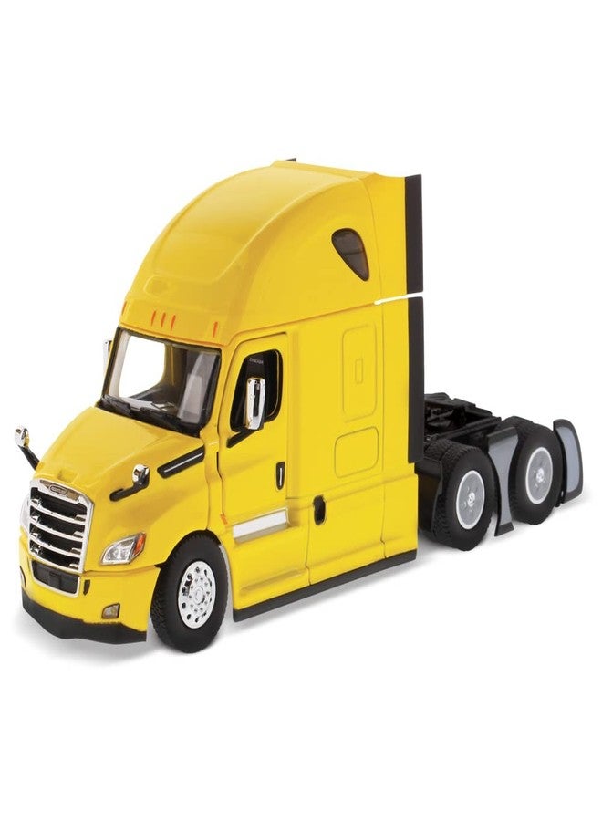 Diecast Masters Freightliner New Cascadia Sleeper Cab Truck Tractor Yellow 1/50 Diecast Model by Diecast Masters - Image 1