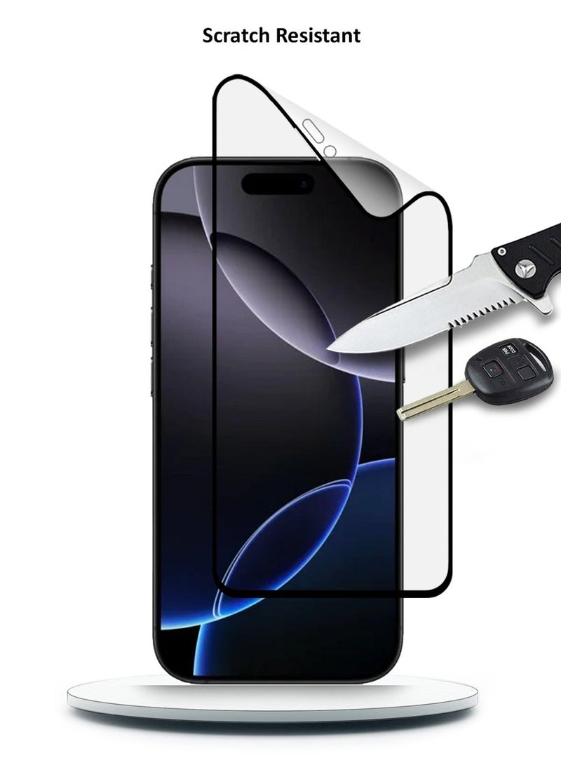 Techie 9D Matte Ceramic Screen Protector Film for Apple iPhone 16 Pro Max – Smooth Feel Anti Fingerprint Bubble Free  - Image 5