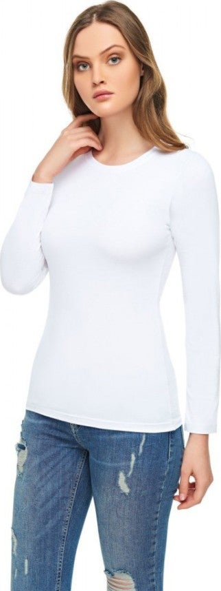 Tutku Elit 3 Pieces White Color Long Sleeve Athlete Undershirt