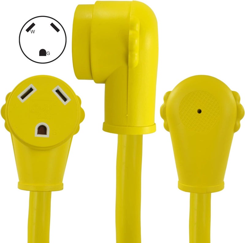 Conntek 14315 50A Male to 30A Female RV Power Pigtail Adapter - Image 3