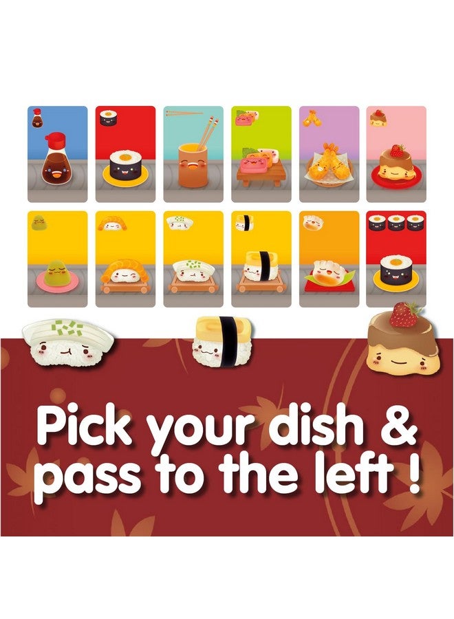 Gamewright Sushi Go - The Pick and Pass family Card Game from Gamewright, great for 2-5 players aged 8 and up - Image 5