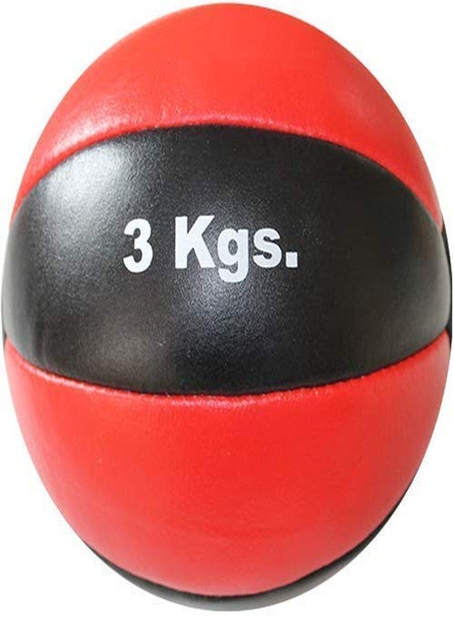 J Marque Rubber Medicine Balls with Bounce Effect (1KG, 2KG, 3KG, 4KG, 5KG, 6KG, 7KG, 8KG, 9KG, 10KG, Multicolors(1KG)(JMSE03) - Image 3