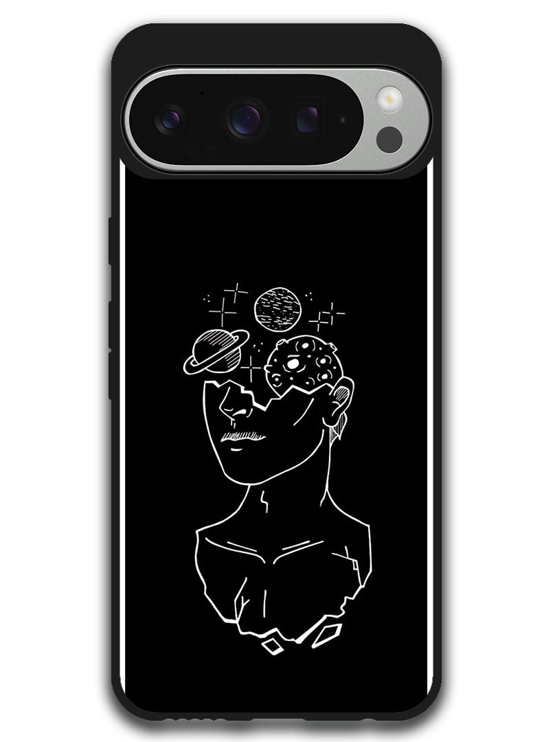 Theodor Protective Case Anti Scratch Shock Proof Bumper Cover For Google Pixel 9 Pro Women Art - Image 1