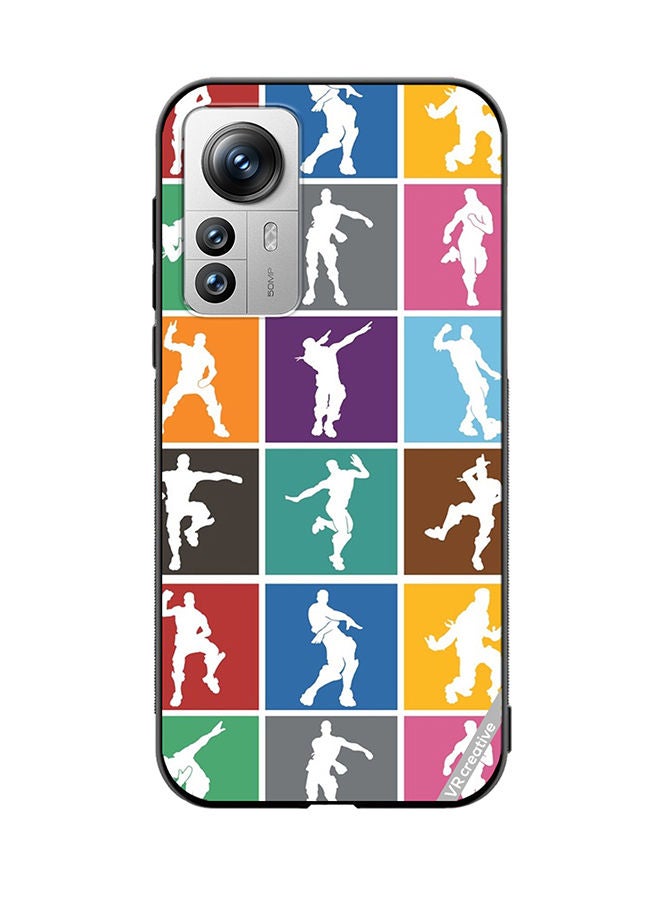VR CREATIVE Protective Case Cover For Xiaomi 12X Fortnite Dance Design Multicolour - Image 1