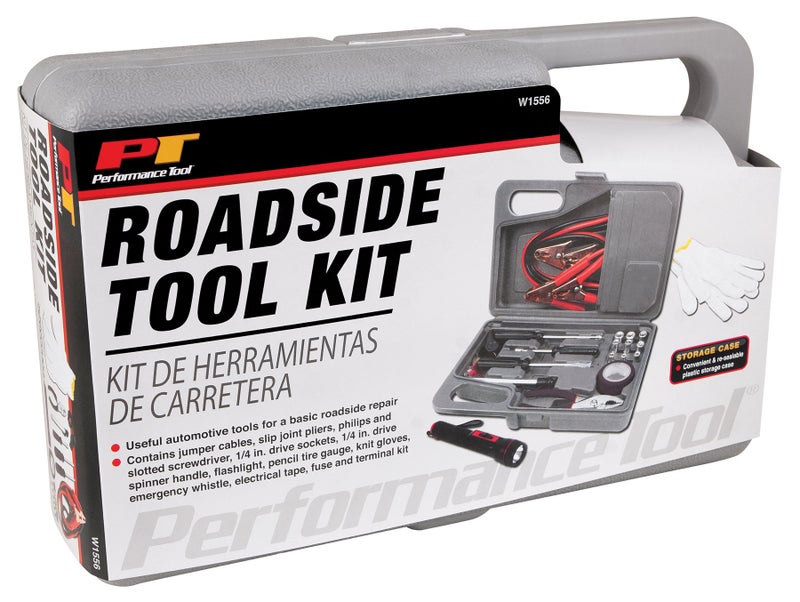 Performance Tool W1556 Commuter Emergency Roadside Safety Tool Kit - Image 3
