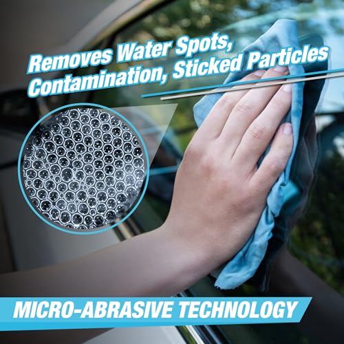 Wavex Glass Polish & Hard Water Stain Remover (5L) | Car Polish for Windshield, Glass & Mirrors | Car Glass Polish & Hard Water Stain Remover, Works as a Glass Cleaner, Provides Optical Clarity - Image 3